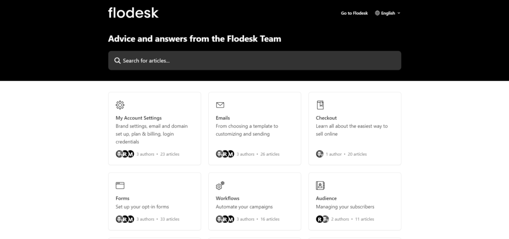 Flodesk vs Convertkit: Flodesk Customer Support and Community